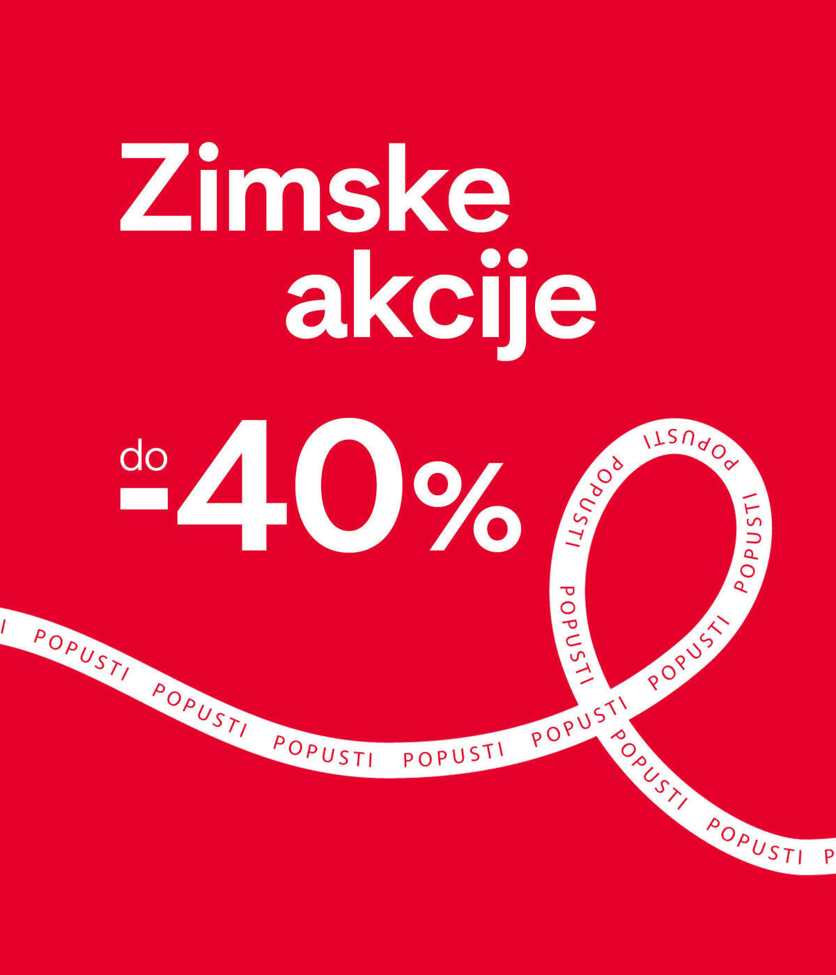 Zimske akcije do -40%