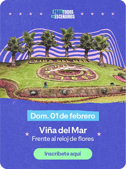 Domingo 01 de febrero - Viña del mar - Frente al relok de flores