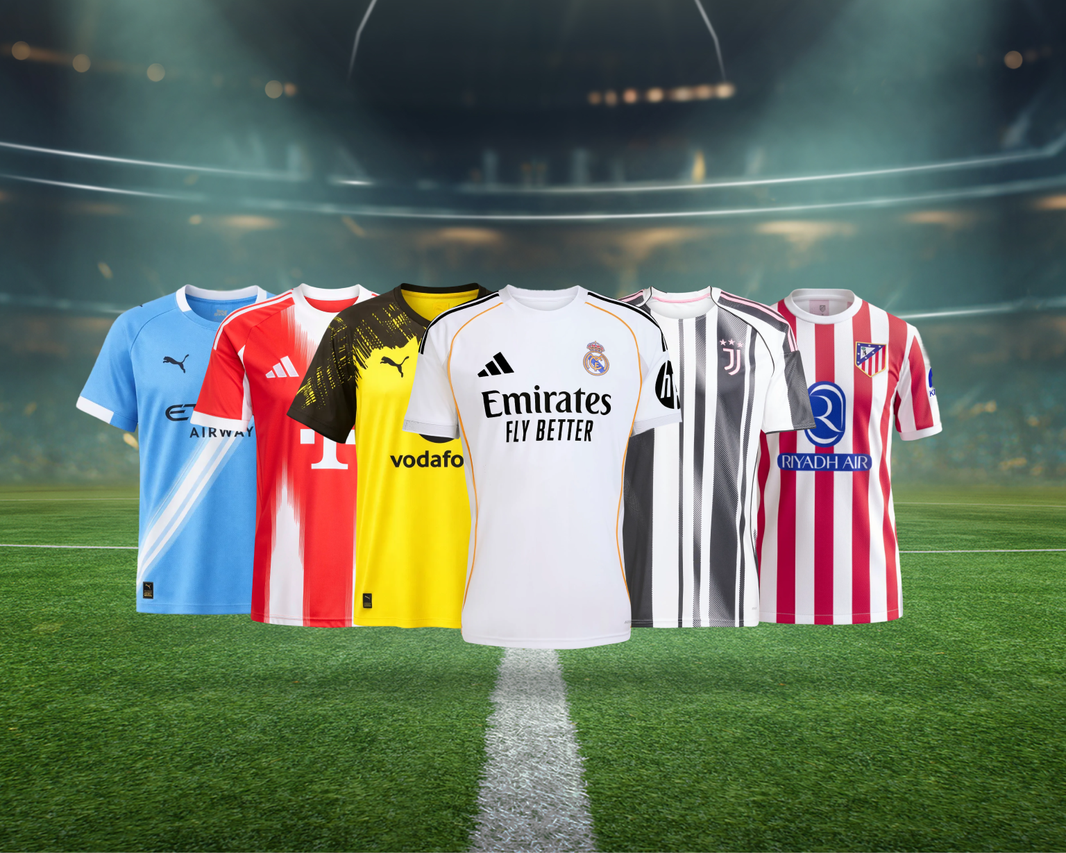 camisolas clubes futebol