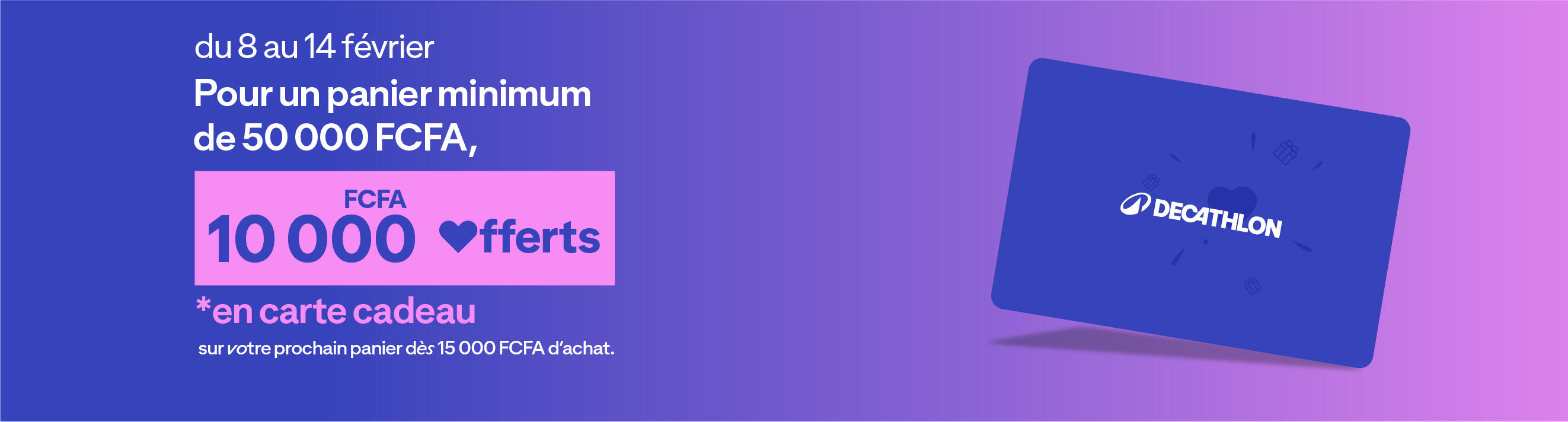 Saint Valentin Decathlon