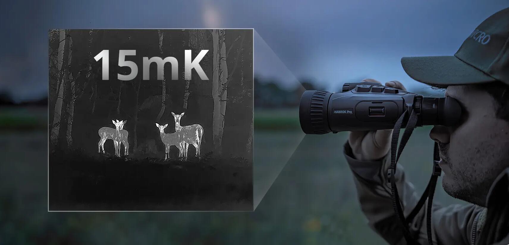 Le NETD sur une jumelle thermique