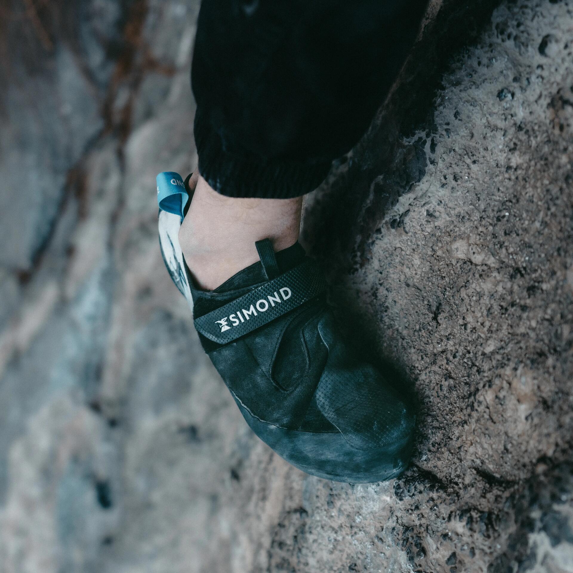 Kletterschuhe - Edge soft Weiss/ Schwarz