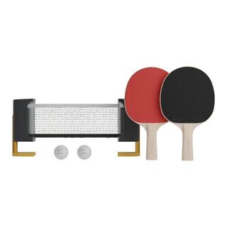 Komplet za stoni tenis u zatvorenom SMALL.ROLLNET + 2 reketa PPR100 + 2 loptice.