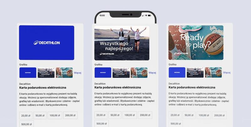 Karta podarunkowa elektroniczna