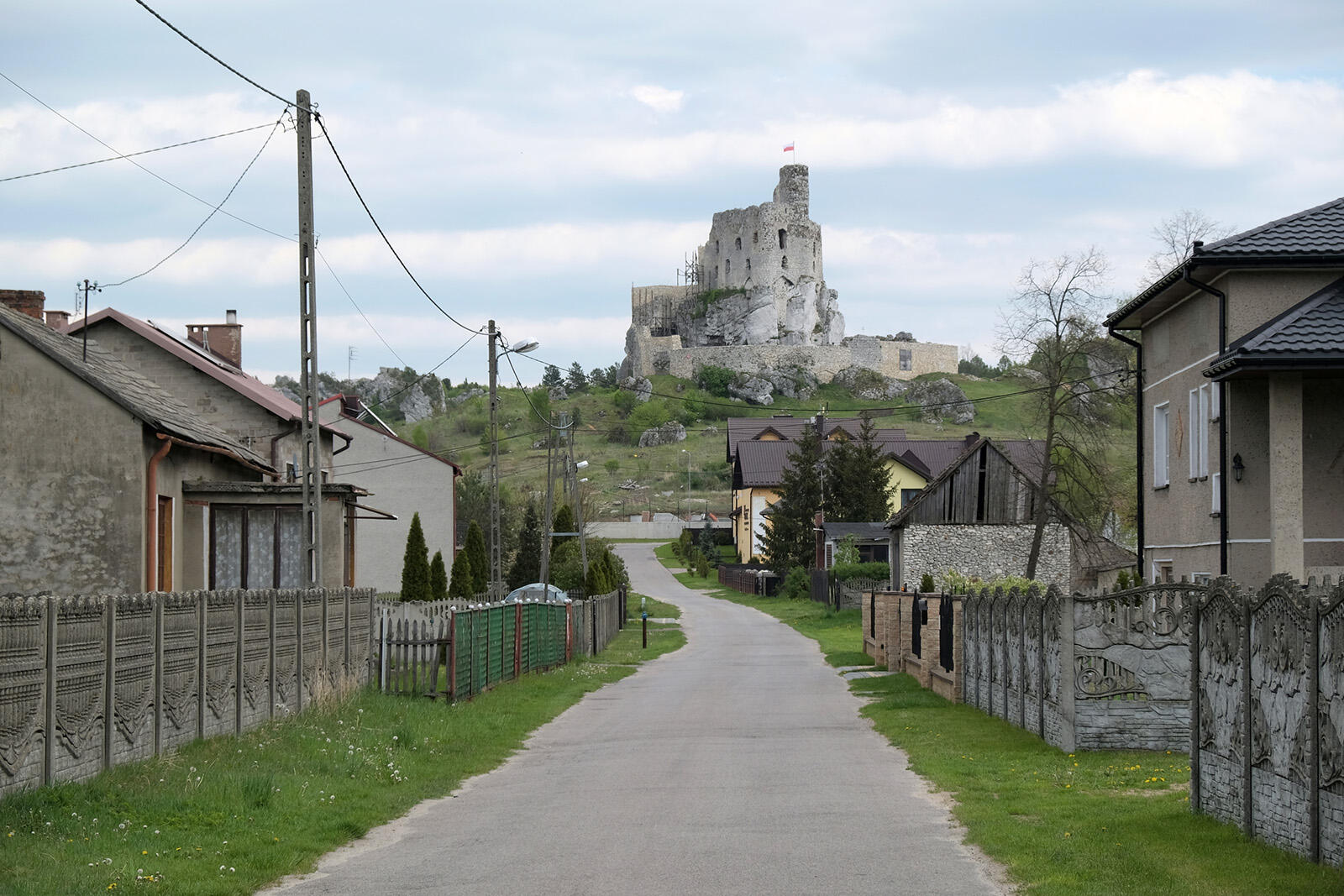 Widok na Szlak Orlich Gniazd