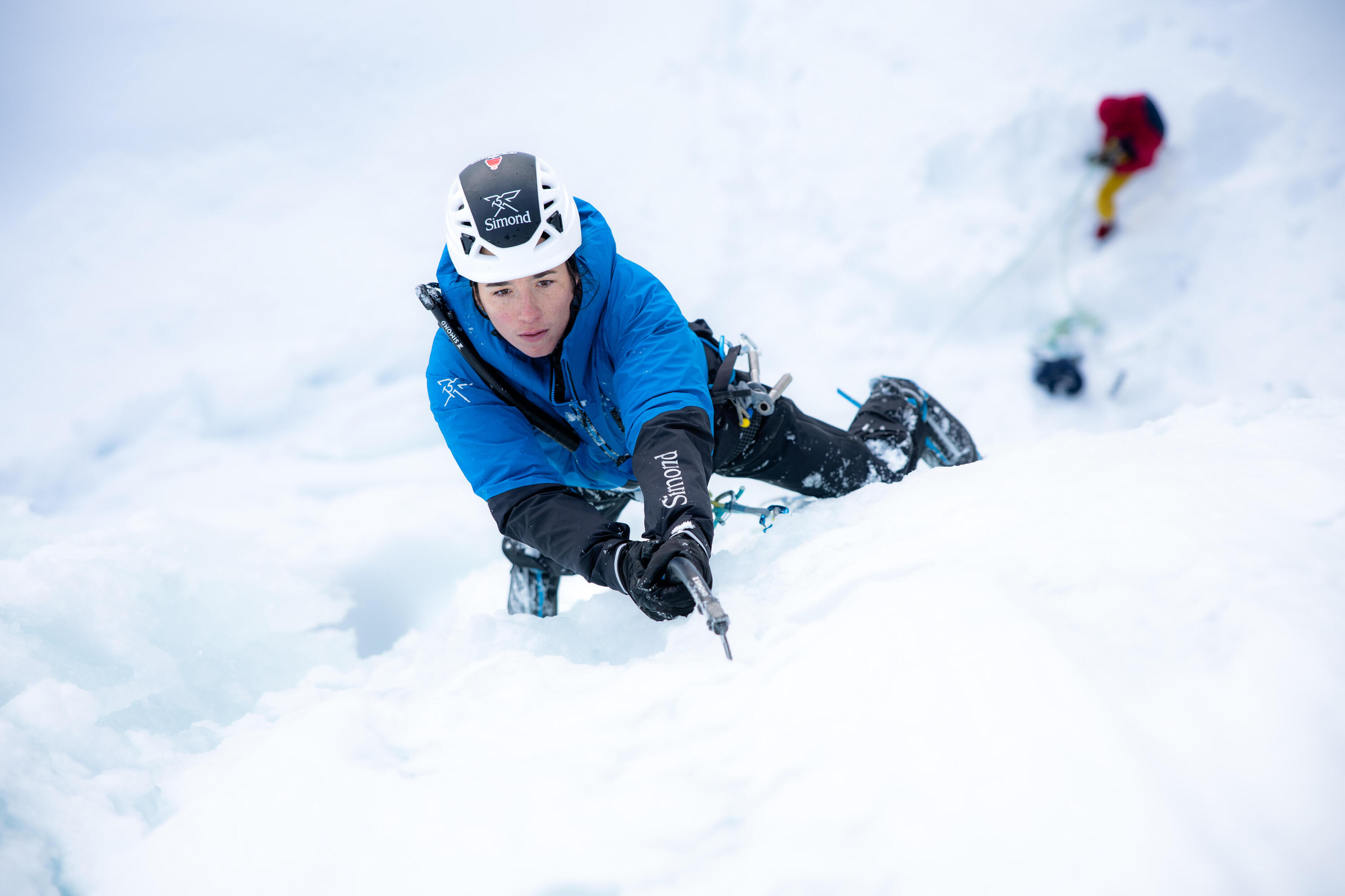 Marion Salmon-Thomas Ice climbing world cup