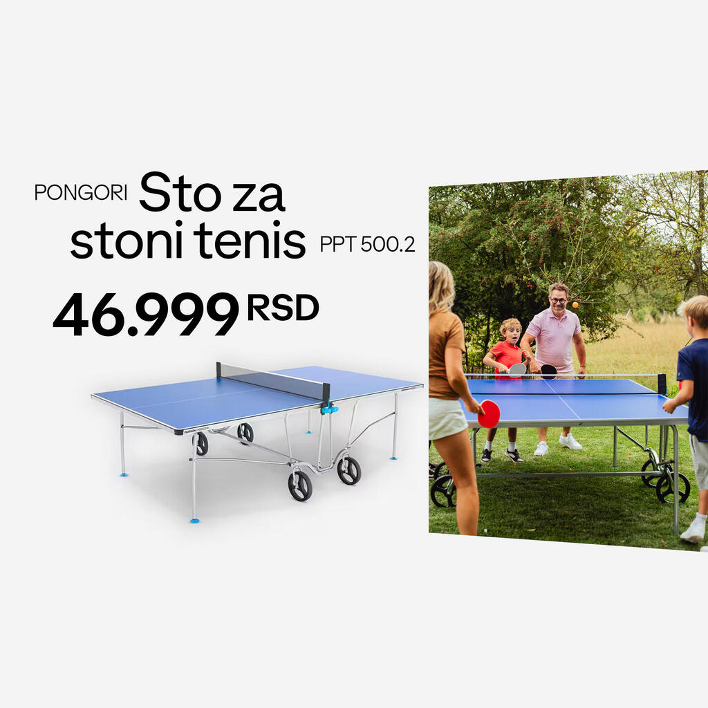 Stolovi za stoni tennis i oprema
