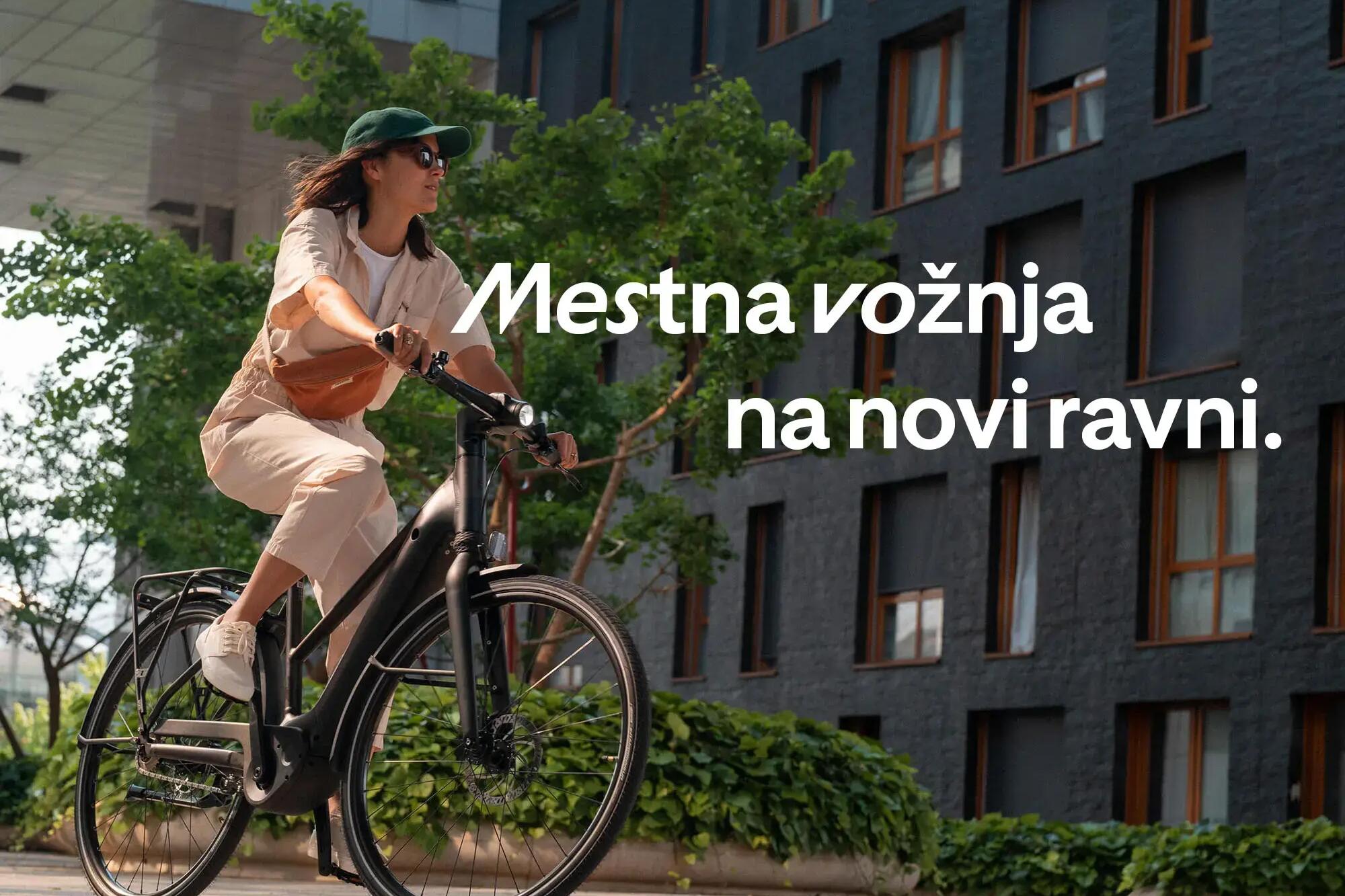 Pripravi se na vožnjo s kolesom