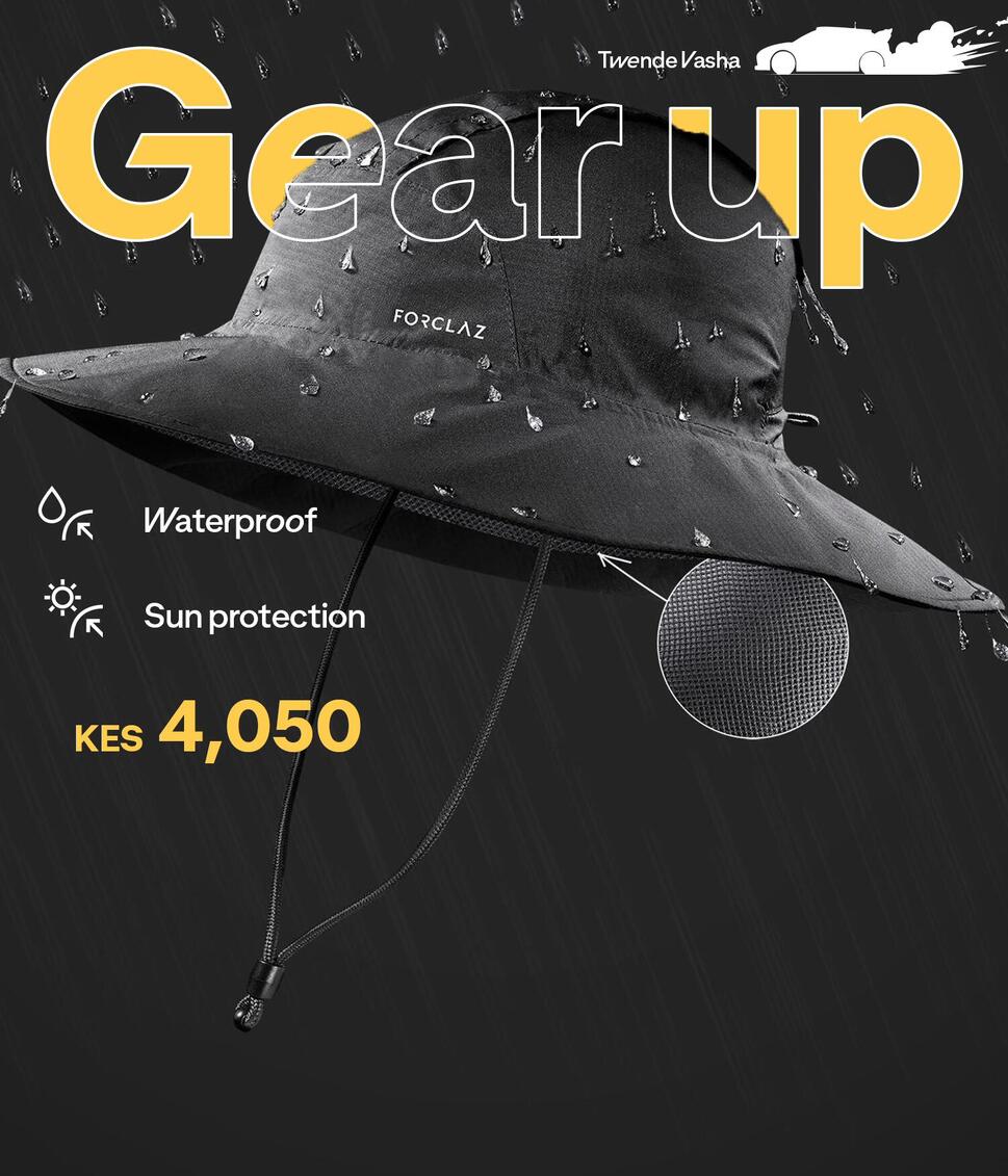 All-Weather Hat. <br>The Rally Never Stops.