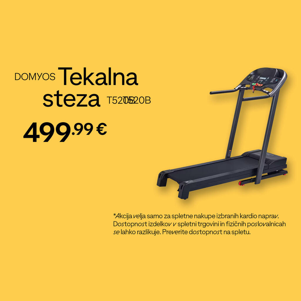 Brezplačna dostava za izbrane kardio naprave.