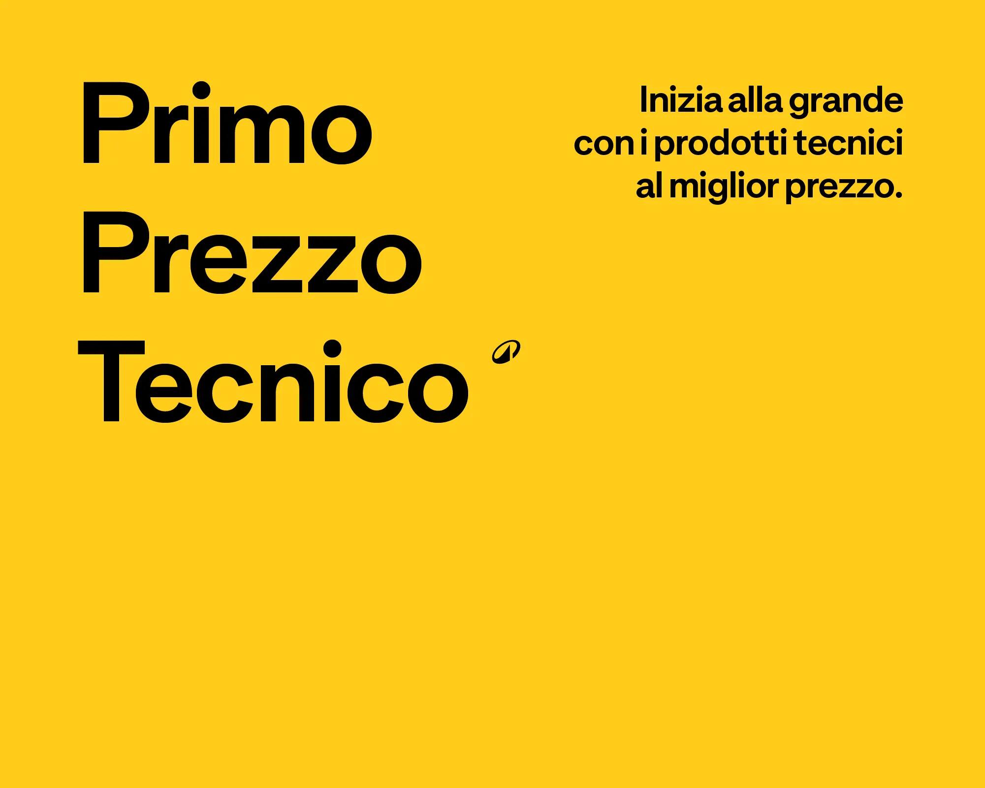 primi prezzi tecnici