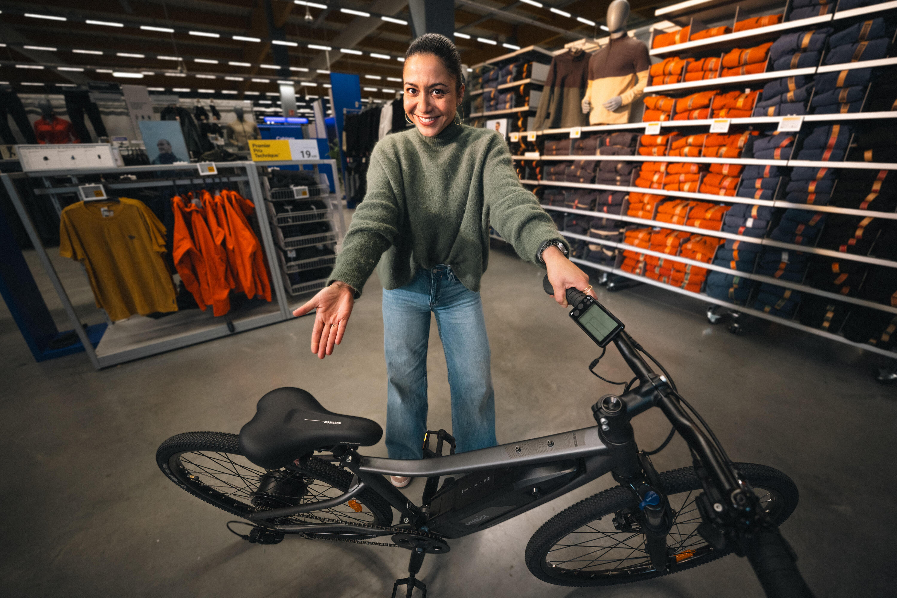 Reprise vélo chez decathlon