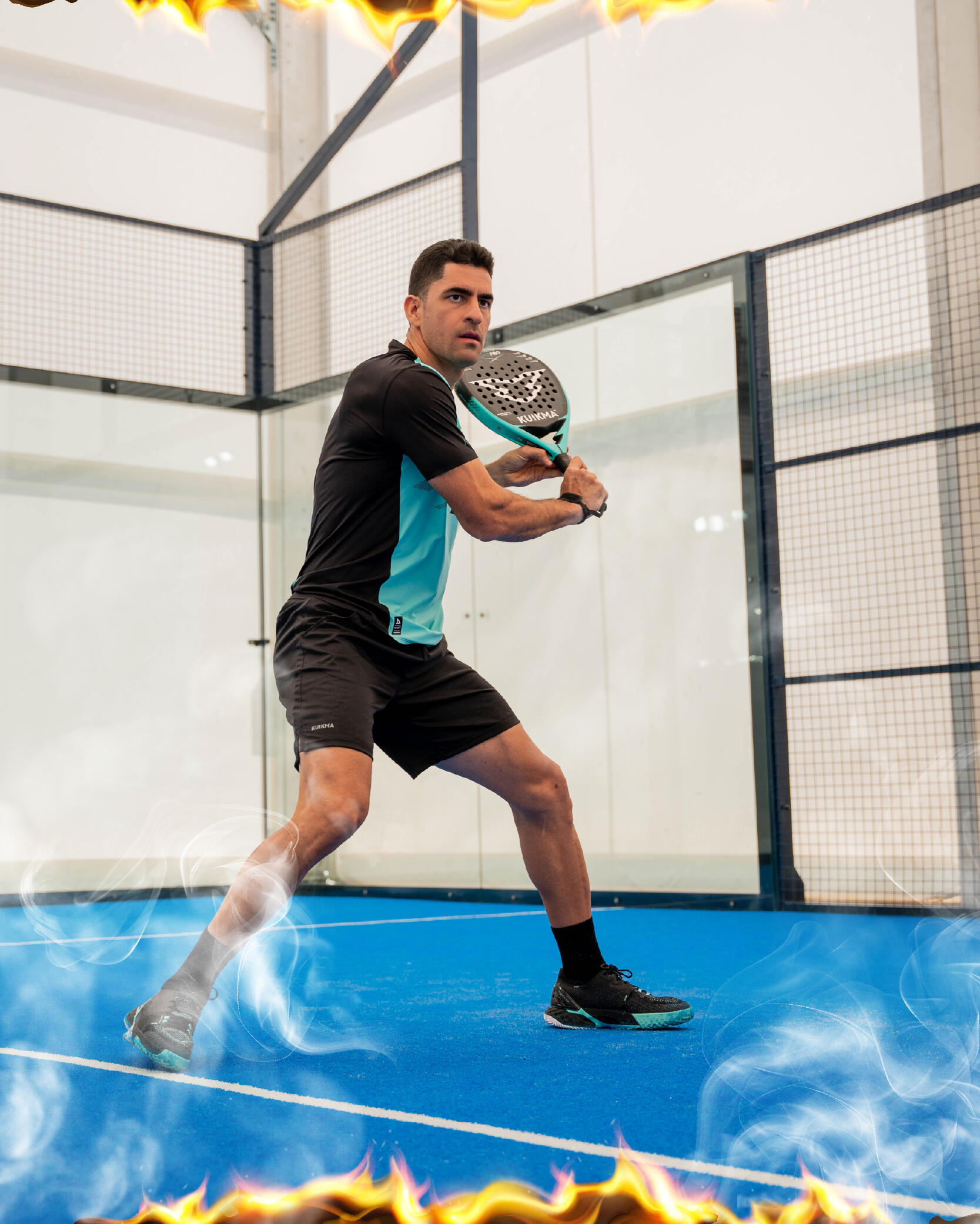 Pala de pádel para adulto Kuikma MS Power Pro Maxi Sánchez