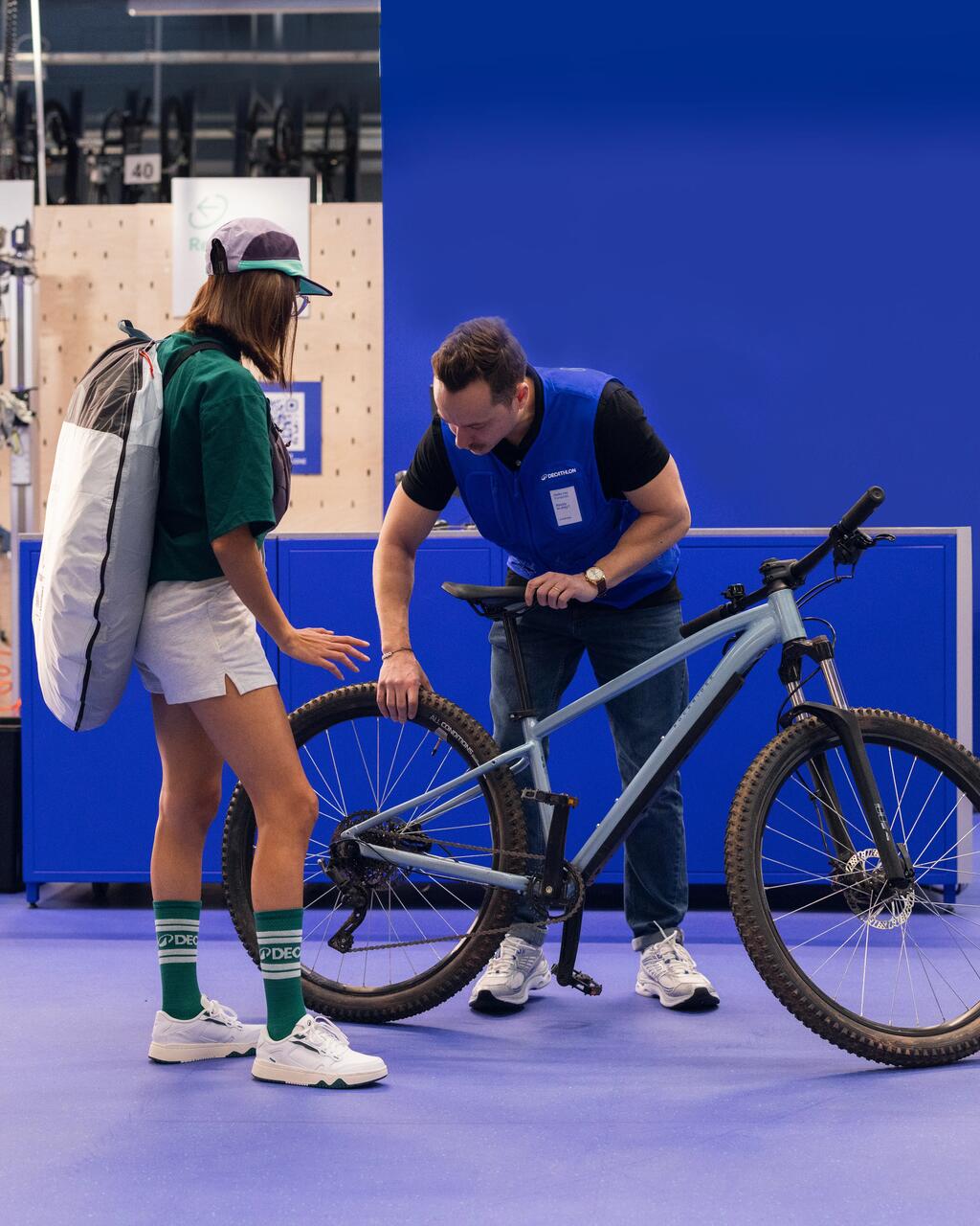 service client Decathlon Maroc