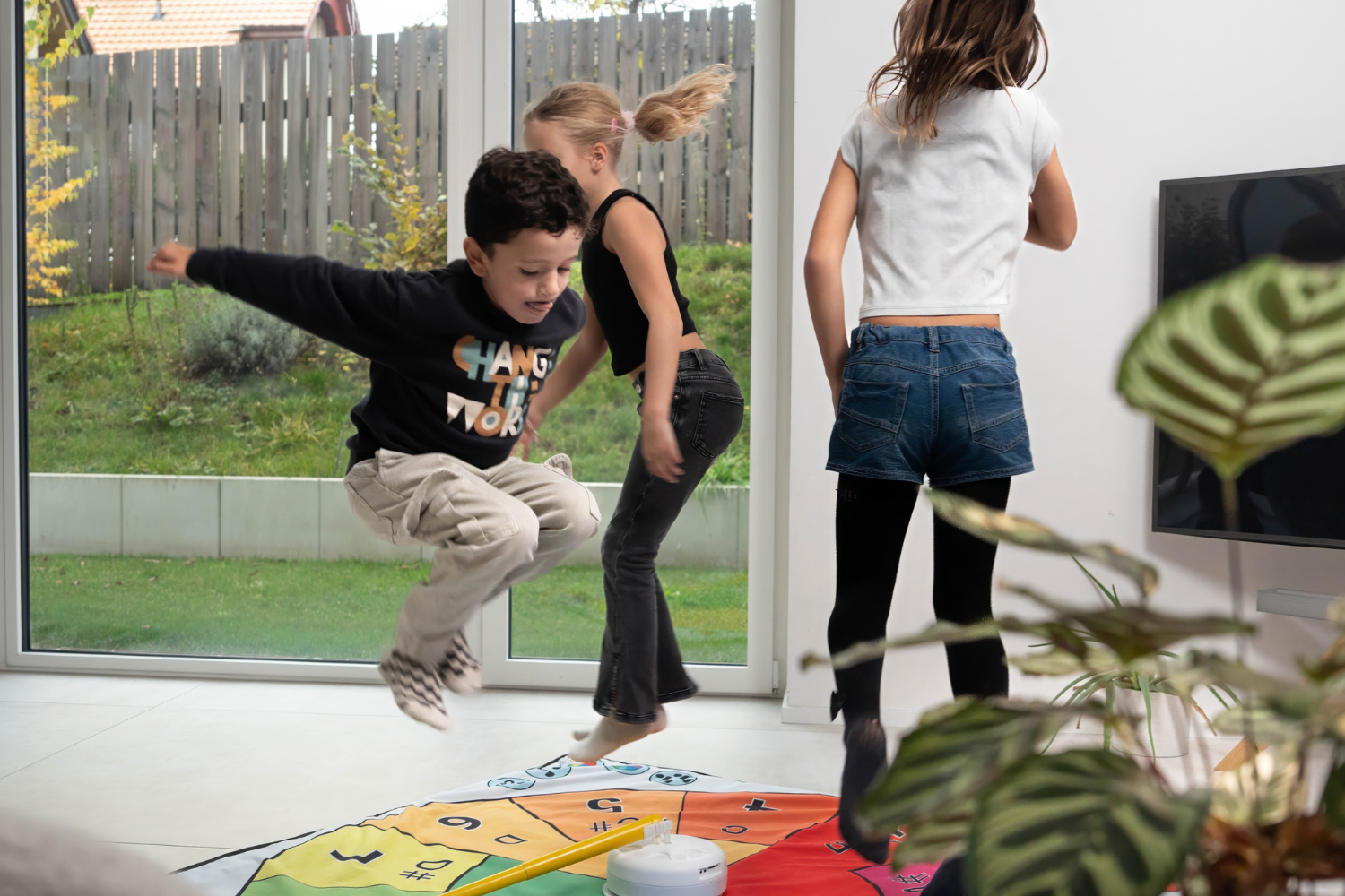children playing