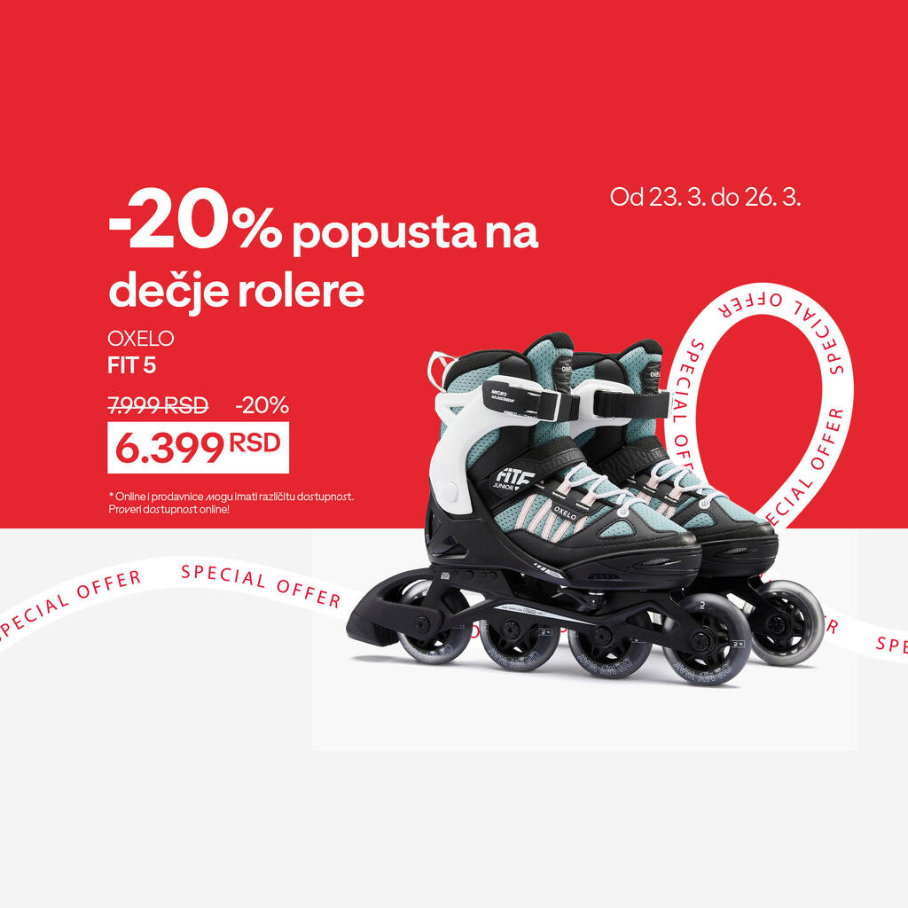 -20% popusta na dečje rolere