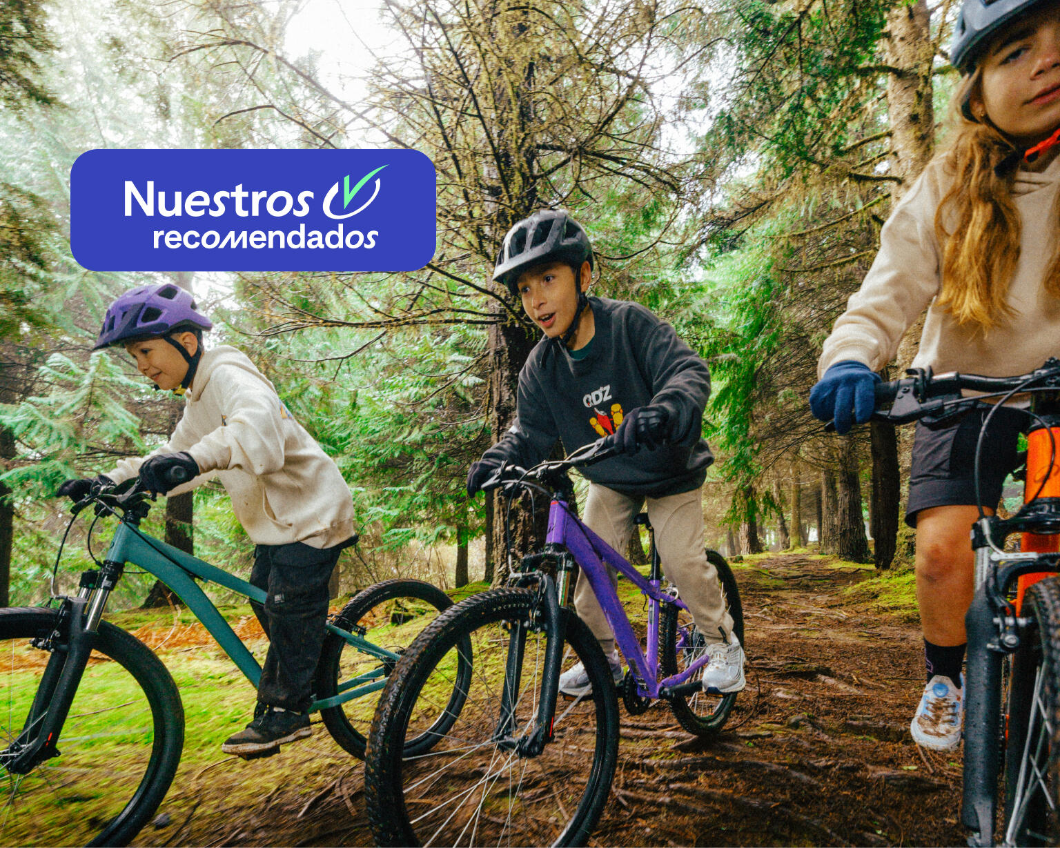 Niños en bici