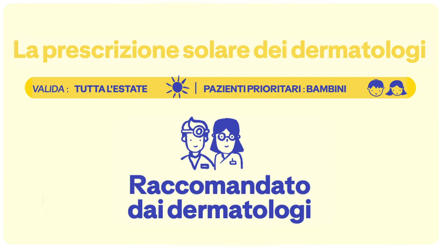 La prescrizione solare