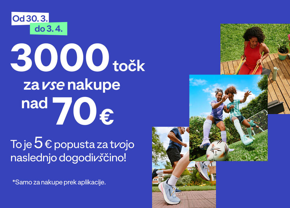 Nakup v trgovini Decathlon