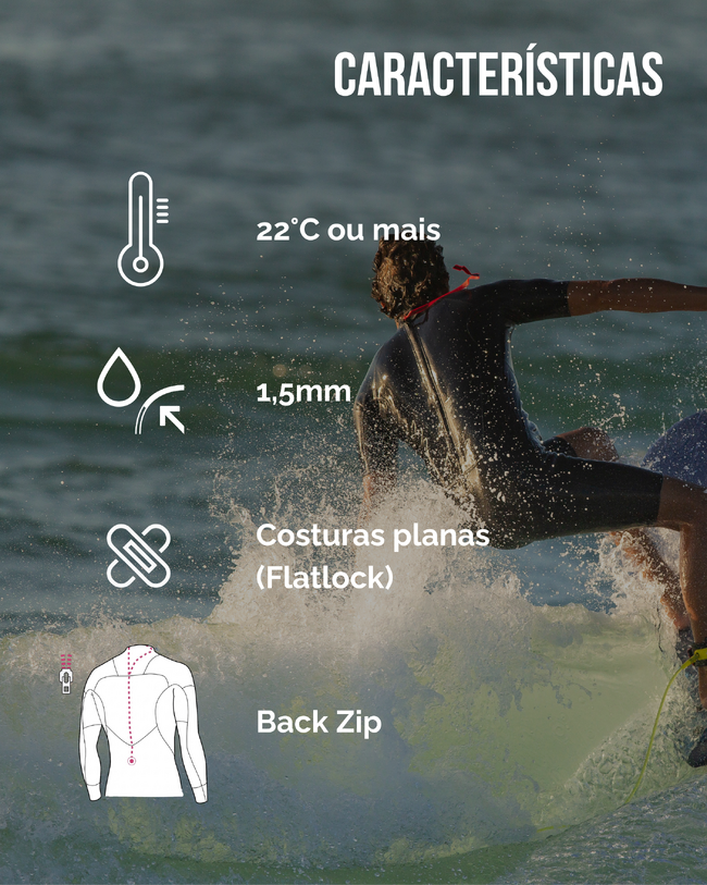 FATO DE SURF CRIANÇA YULEX 100 