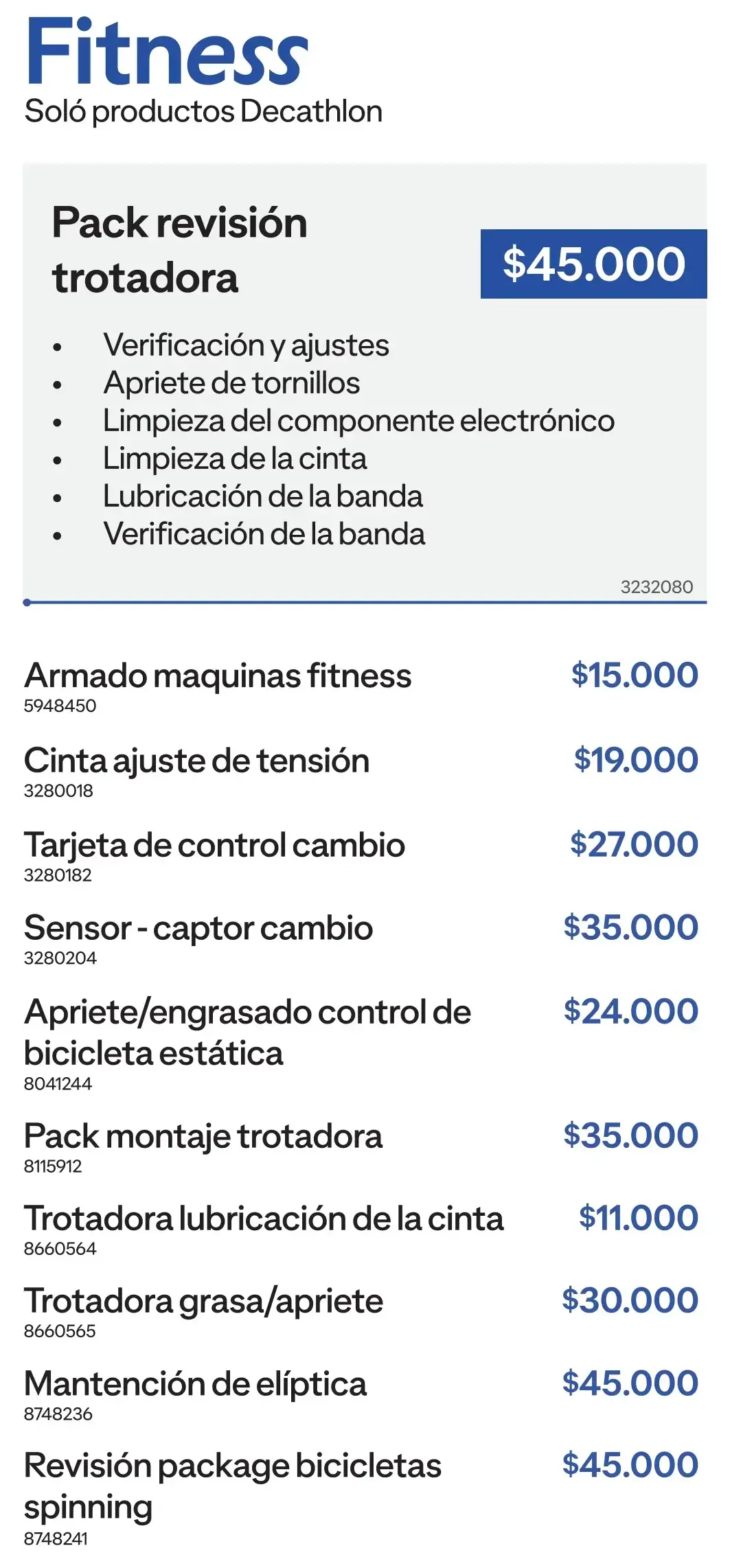 Servicios Fitness