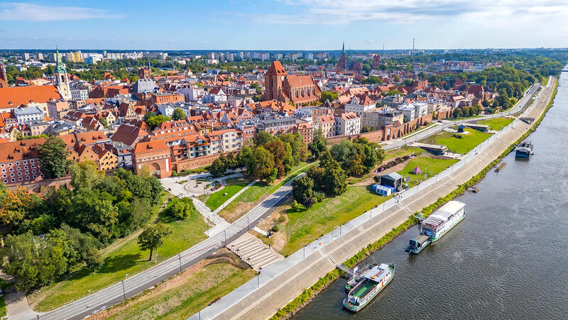 Trasy rowerowe Toruń – wycieczka wokół miasta