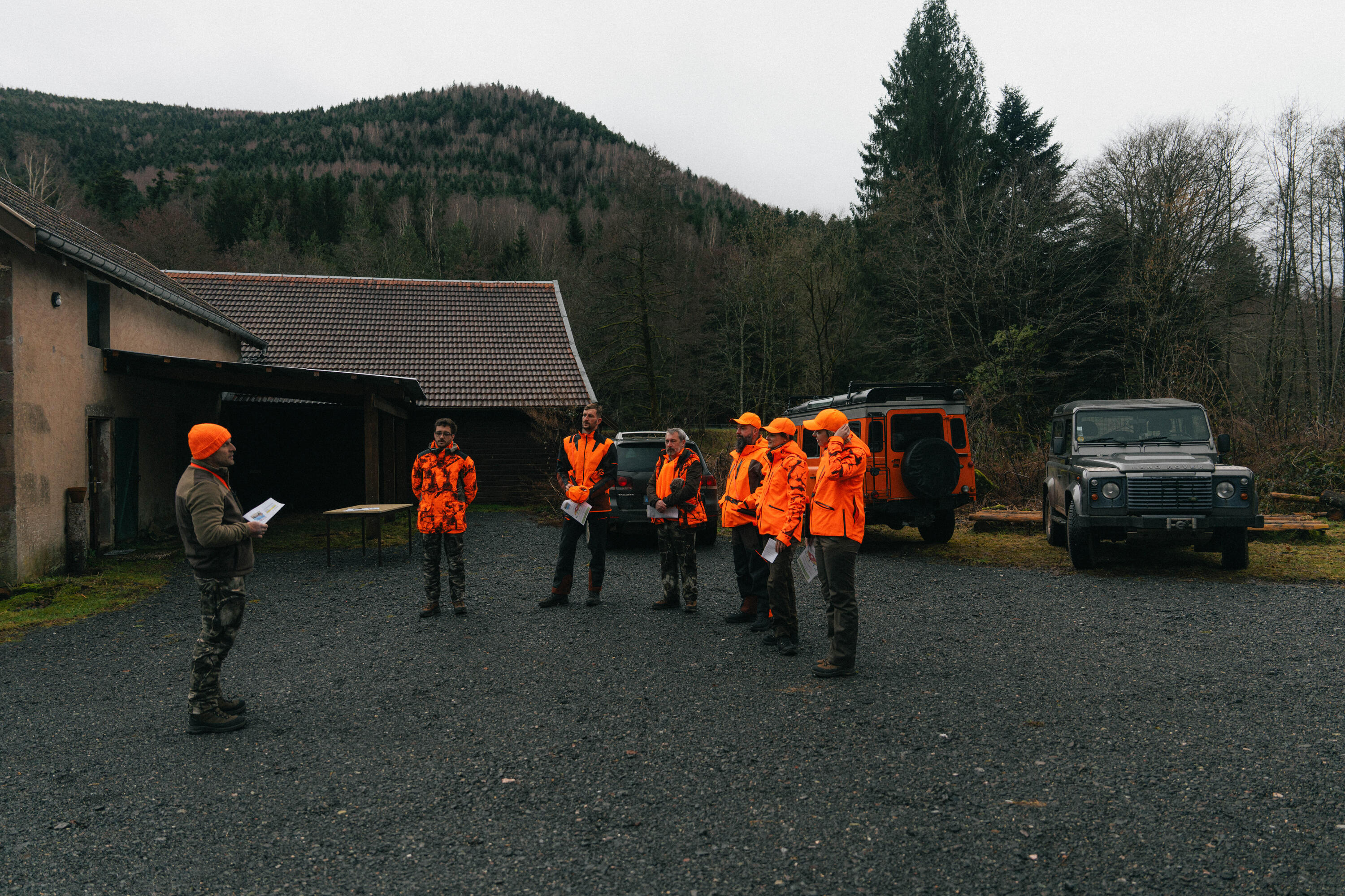Chasse collective en battue et consignes de sécurité Solognac