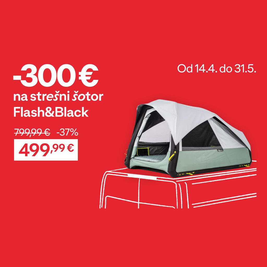 300€ popusta na strešni šotor 