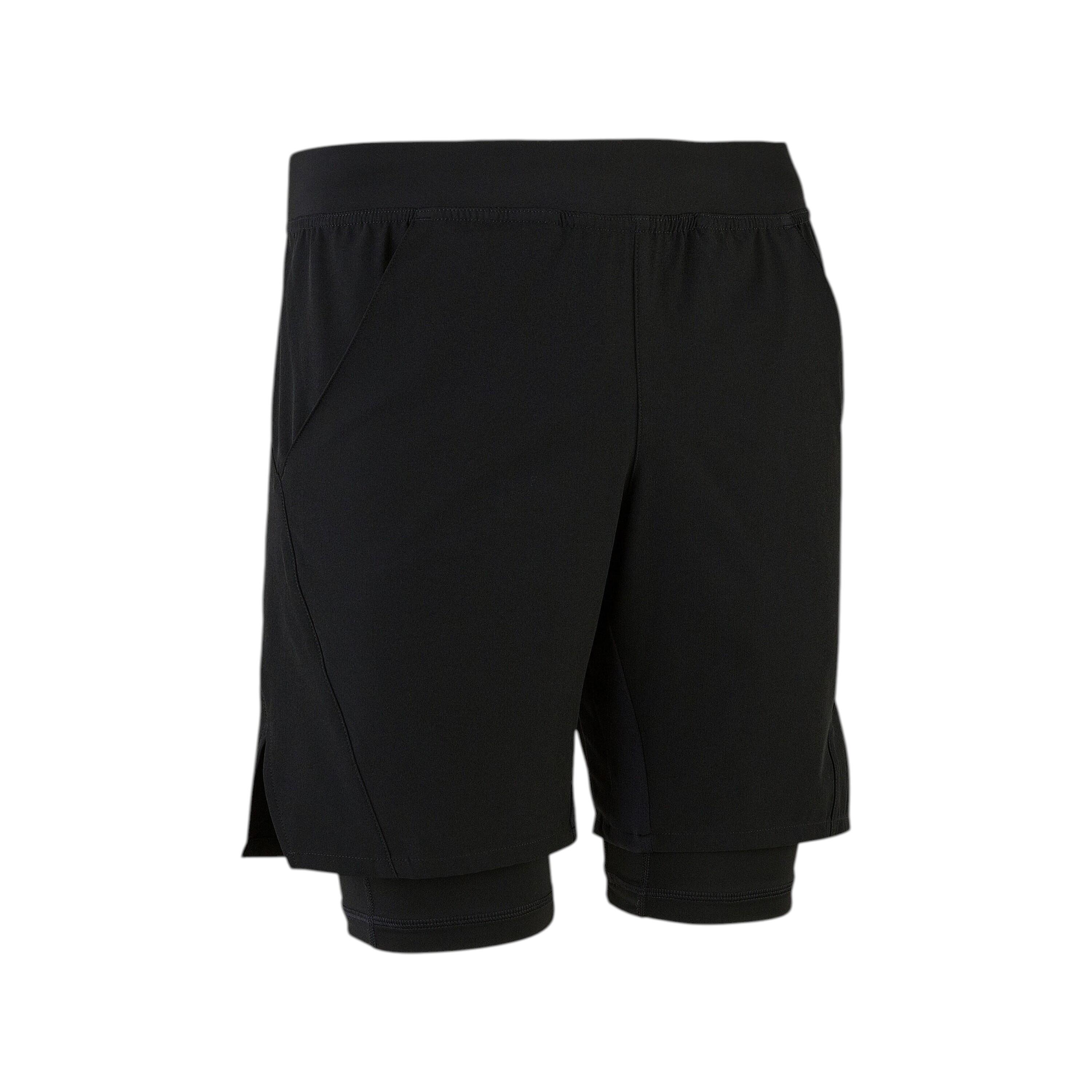 Shorts de course 2-en-1 femmes