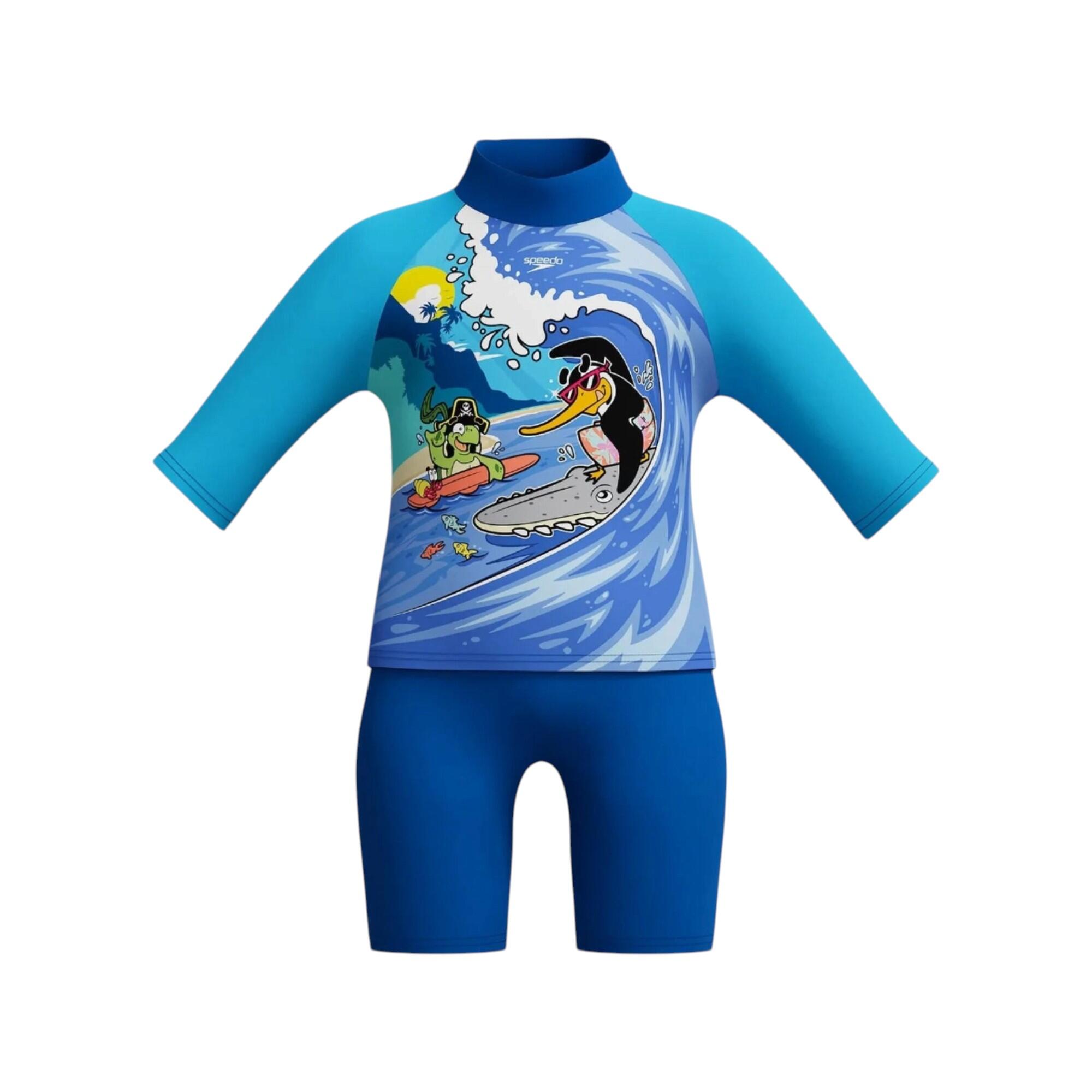 OFIMAN Ensemble de maillots de bain 2 pièces pour garçons Rashguard OFIMAN Ensemble de maillots de bain 2 pièces pour garçons Rashguard
