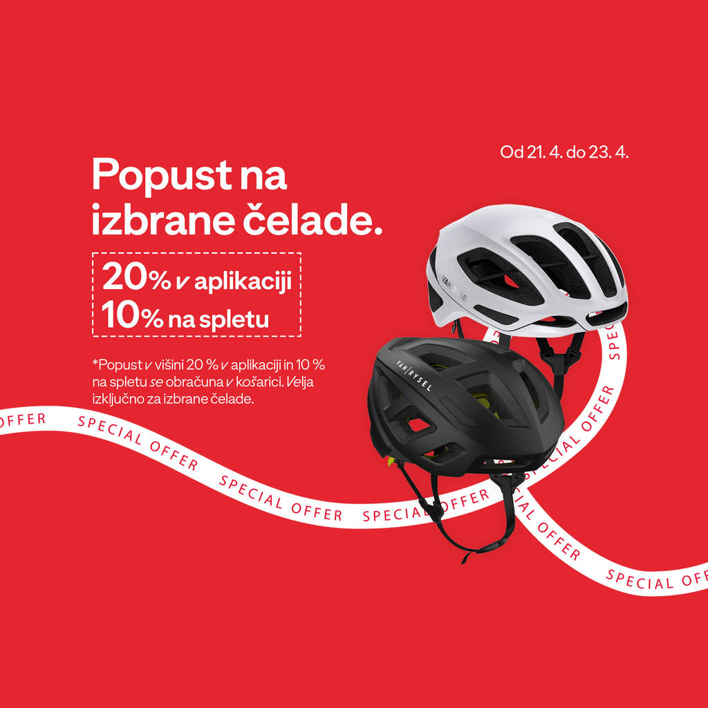 Kolesarska čelada z MIPS tehnologijo.