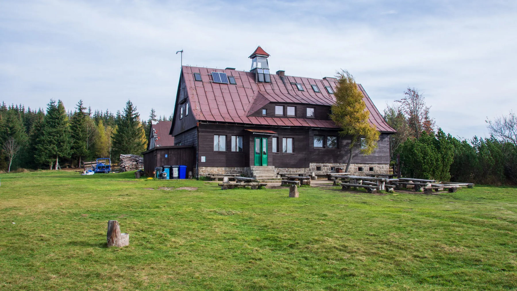 Schronisko w górach