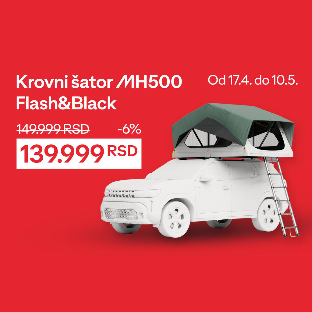 10000RSD popusta na krovni šator