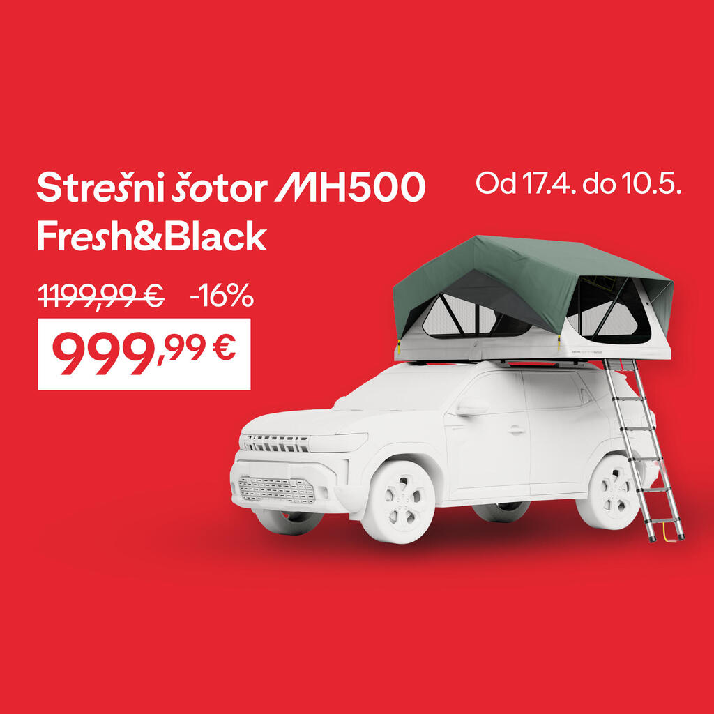 200€ popusta na strešni šotor 