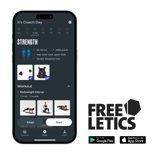 unete a la comunidad de freeletics