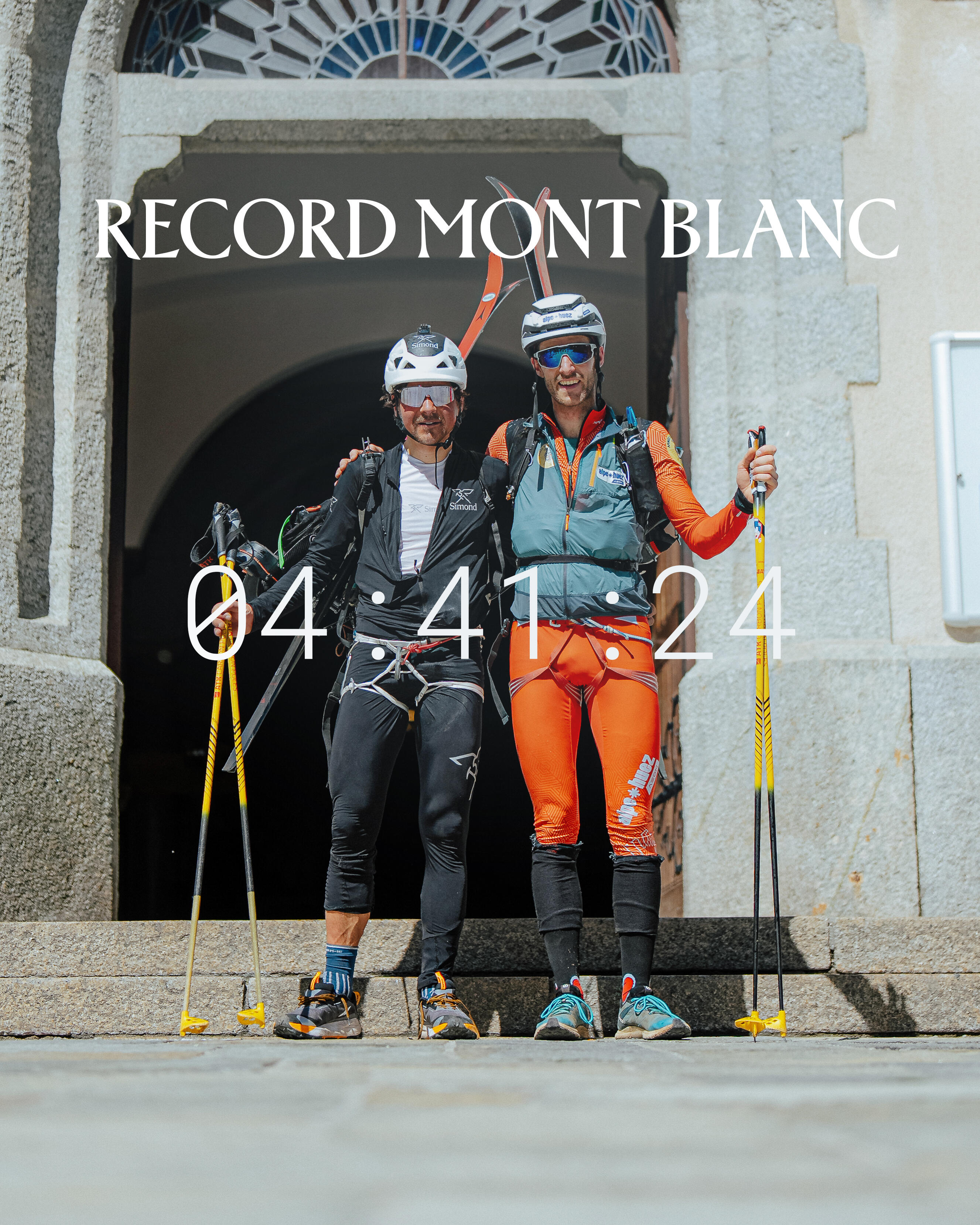  Mathéo Jacquemoud alpine record mont blanc alpinisme