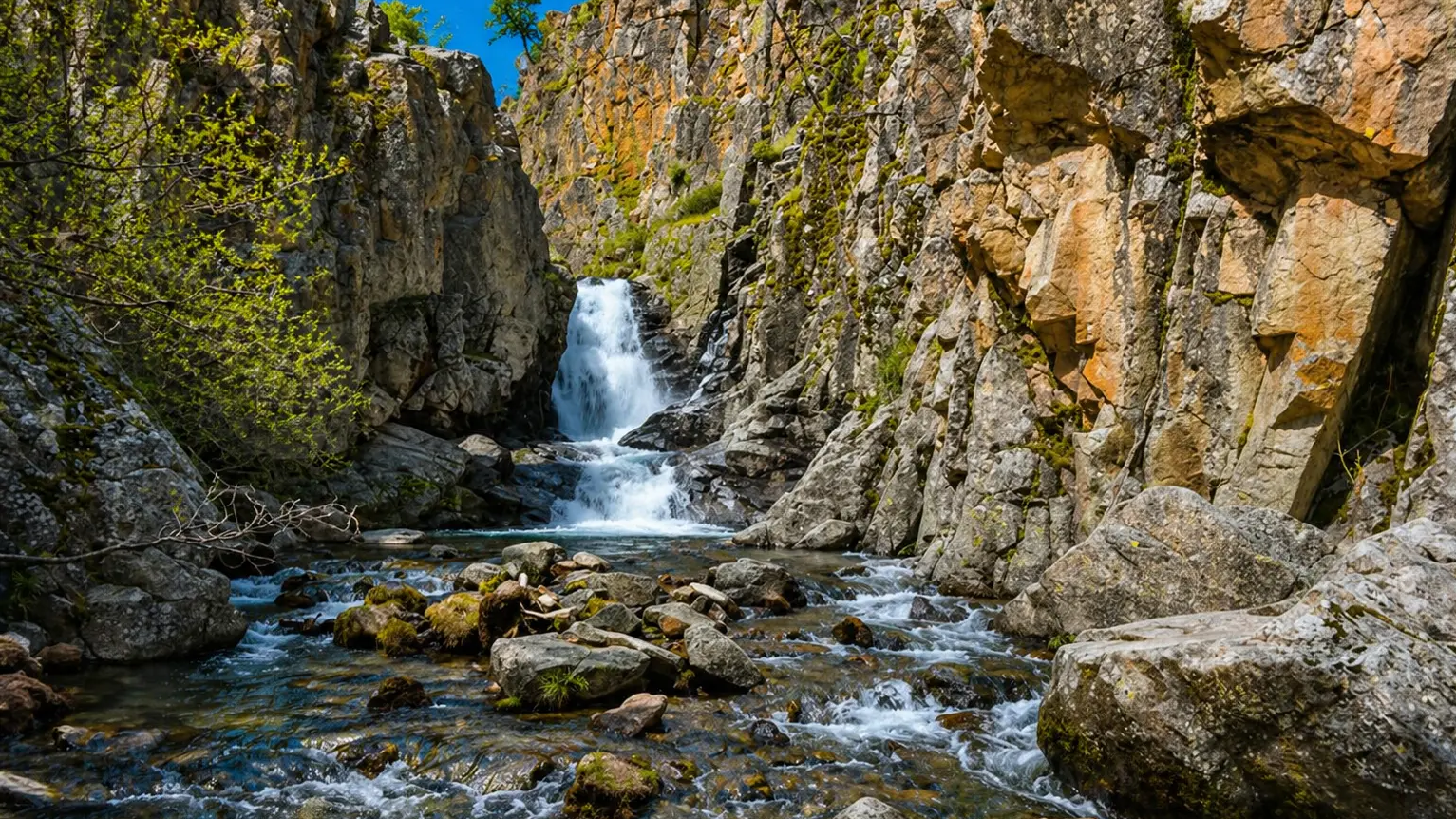 cascada del purgatorio