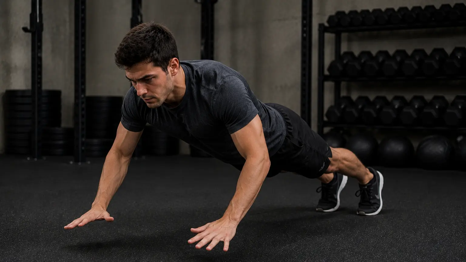 Flexiones explosivas