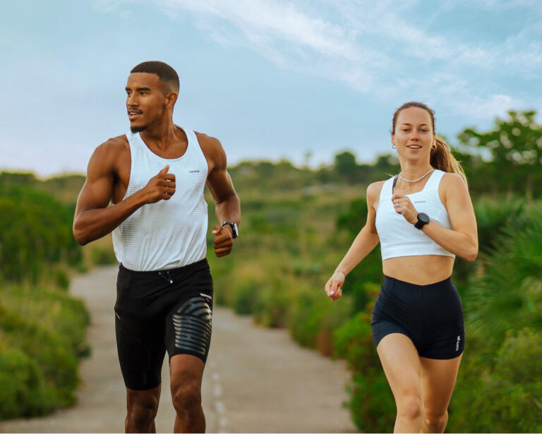 running