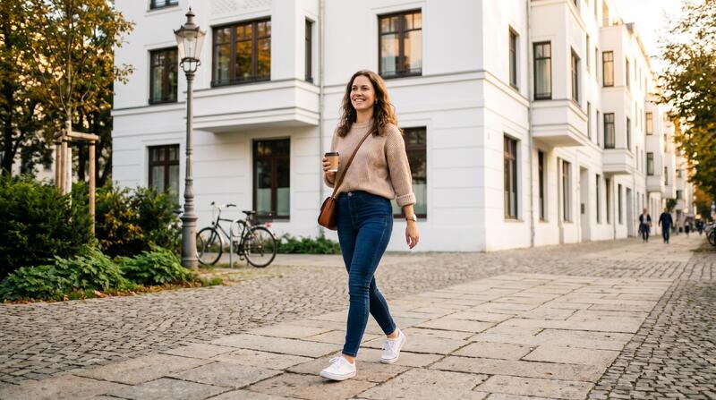 Jegginsy z wysokim stanem – co to za rodzaj spodni?