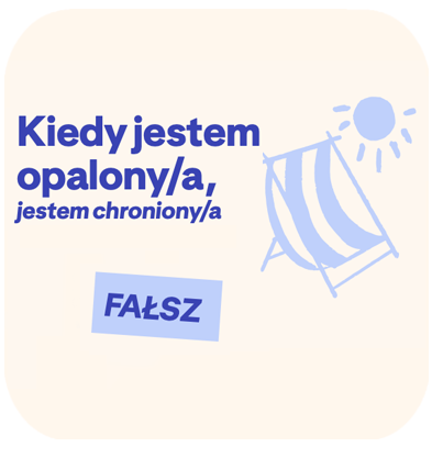 Opalenizna to w rzeczywistości reakcja obronna naskórka na agresywne działanie słońca
