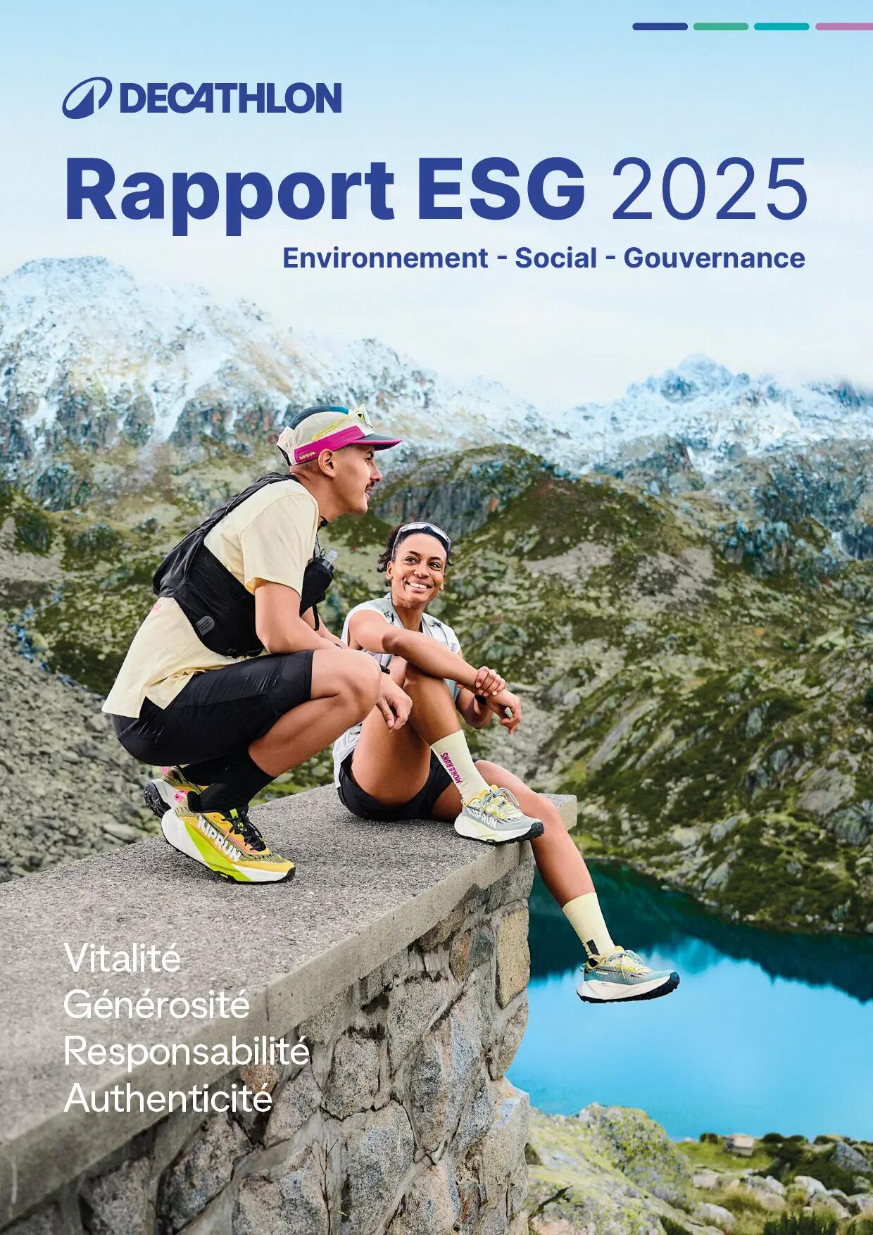 Rapport ESG 2025 Decathlon