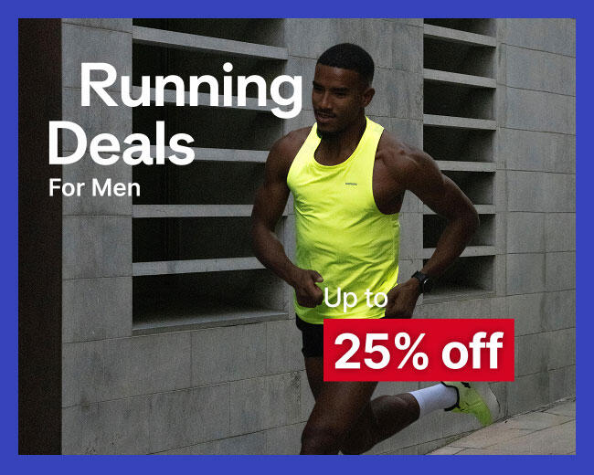 Running deals for men