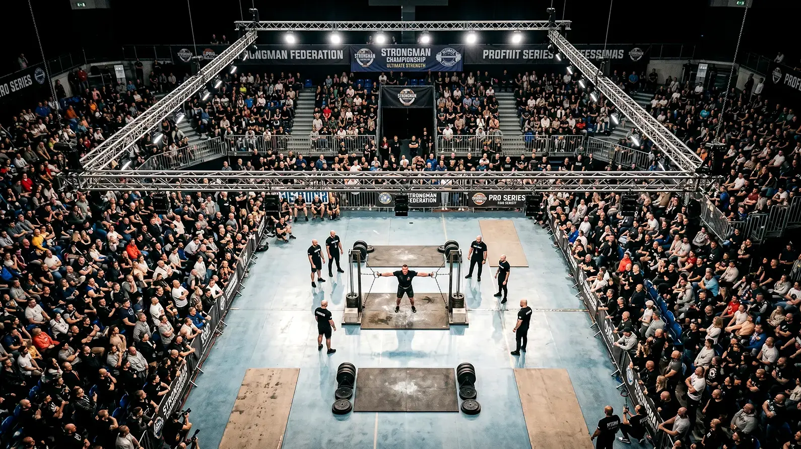 Widowisko strongman