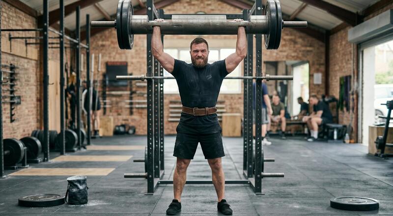Wyciskanie belki – technika w strongmanie