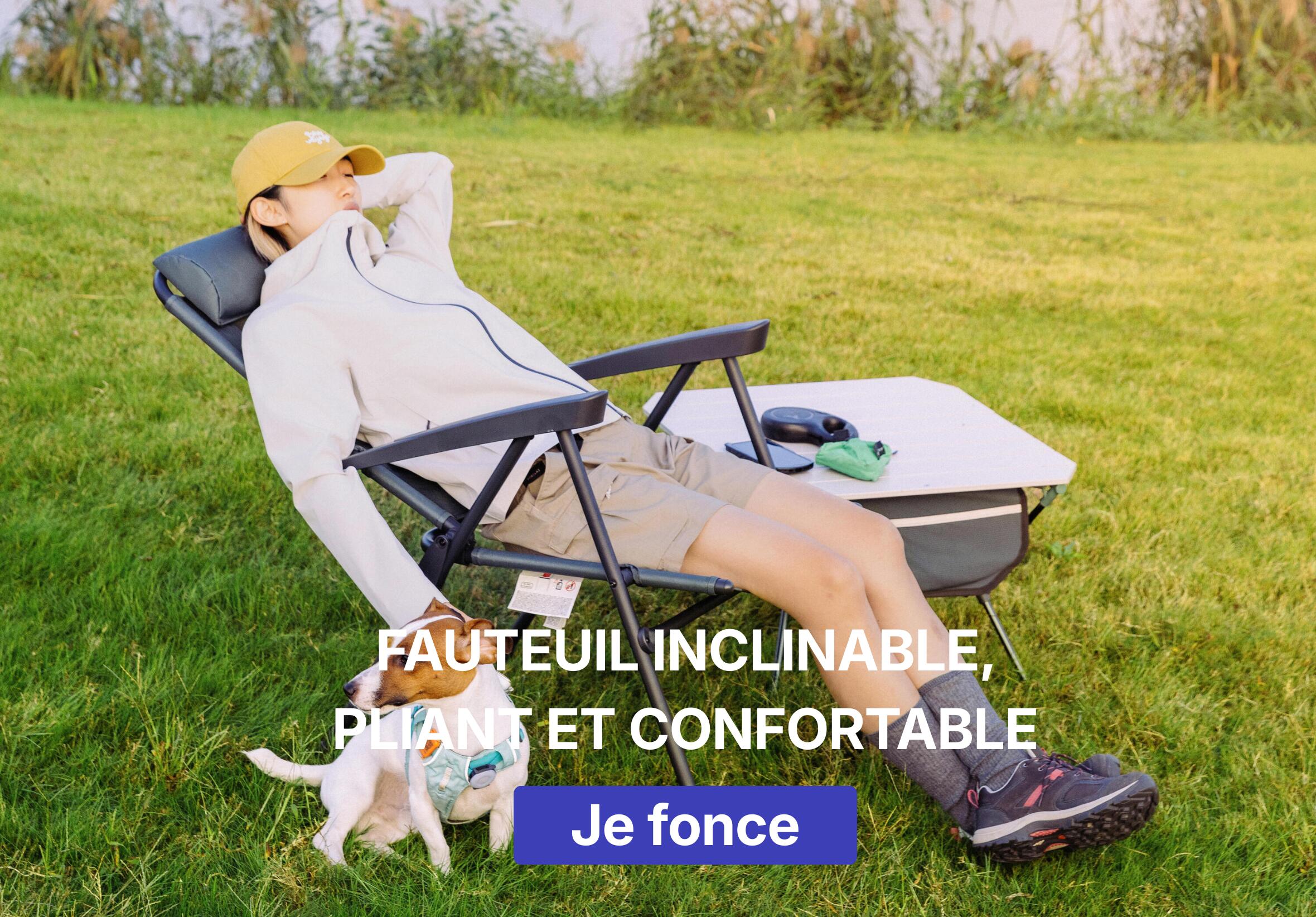 offre en lot Fauteuil pliable decathlon maroc