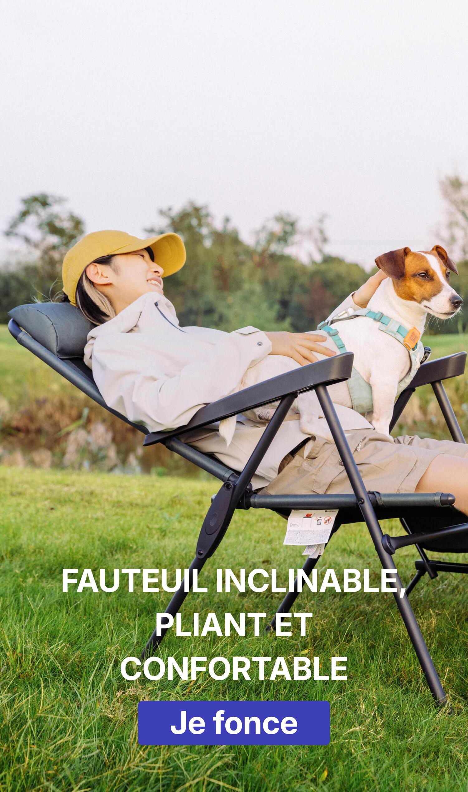 offre en lot Fauteuil pliable decathlon maroc