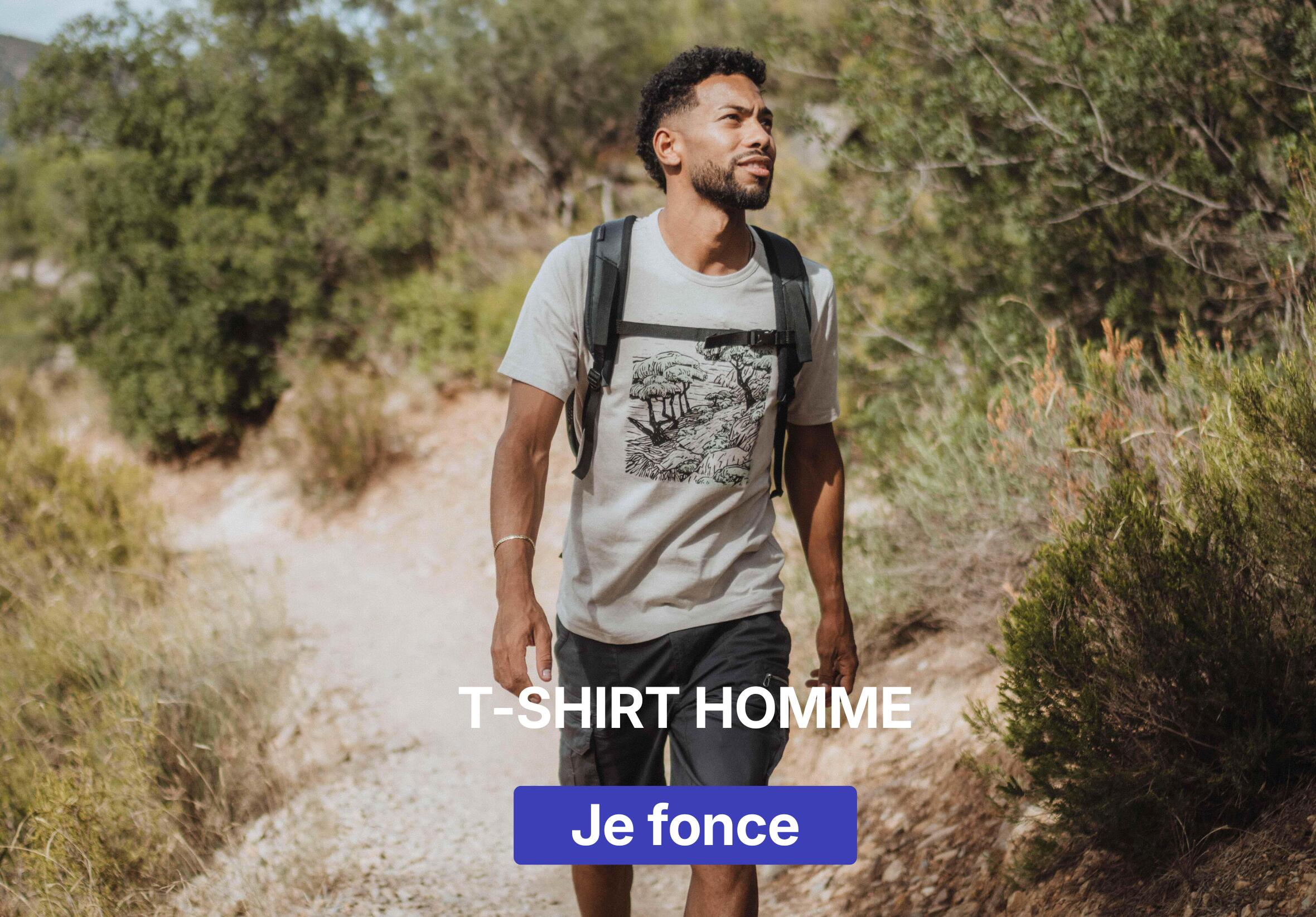 lot Tshirt homme  decathlon maroc