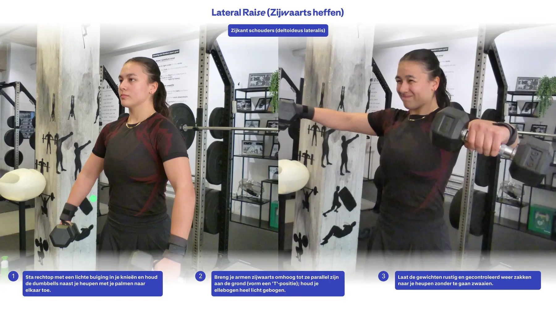 hoe voer ik een lateral raise uit