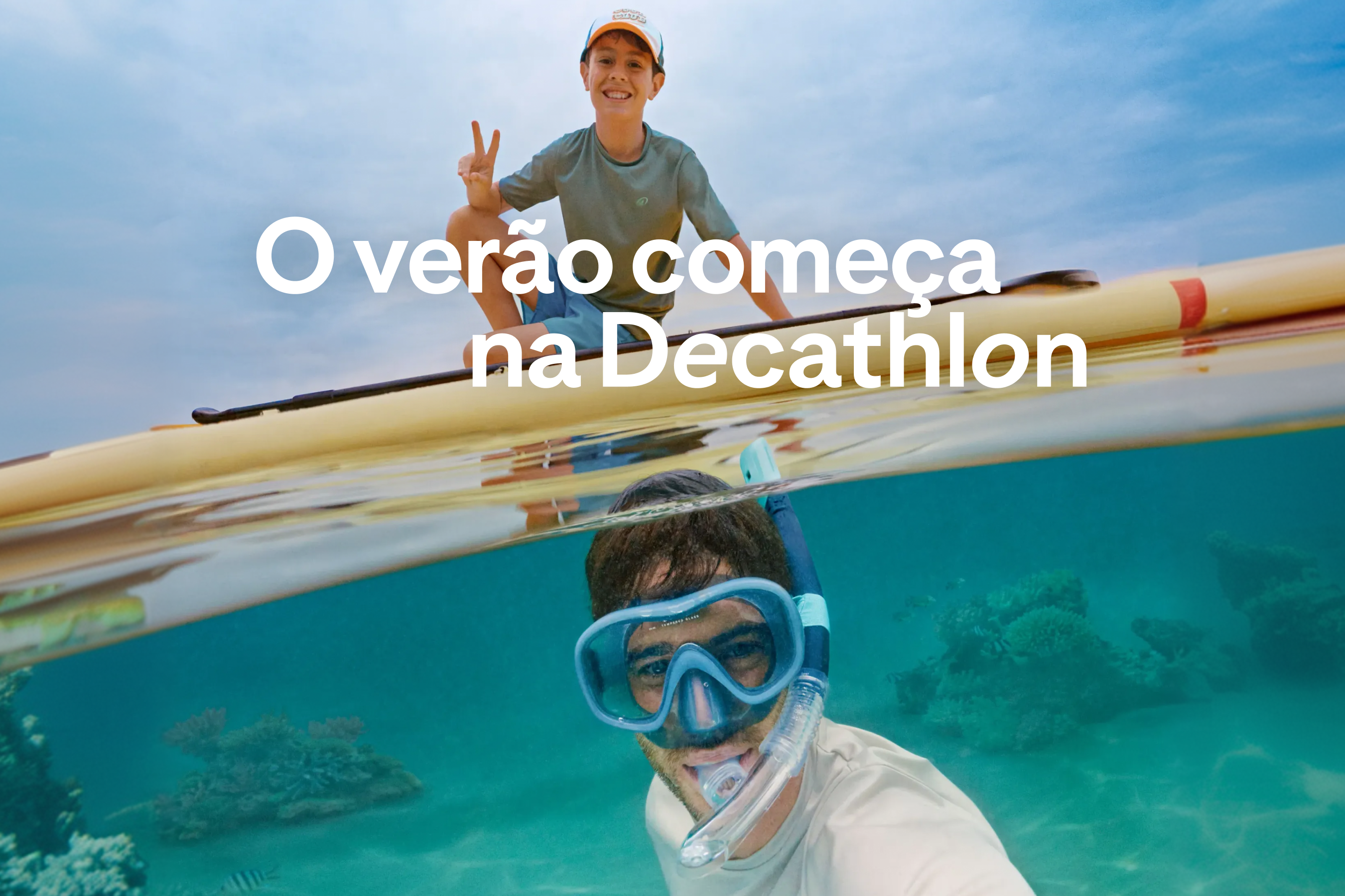 O verão começa na Decathlon